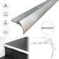 2.7m ALUMINIUM BULL NOSE STAIR NOSING STAIR EDGE PROFILE EDGING TRIM FOR 5MM LVT