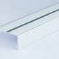 Stair Nosing Anodised Aluminium Anti Non Slip Edge 40mm x 20mm - 2M (78.74"),