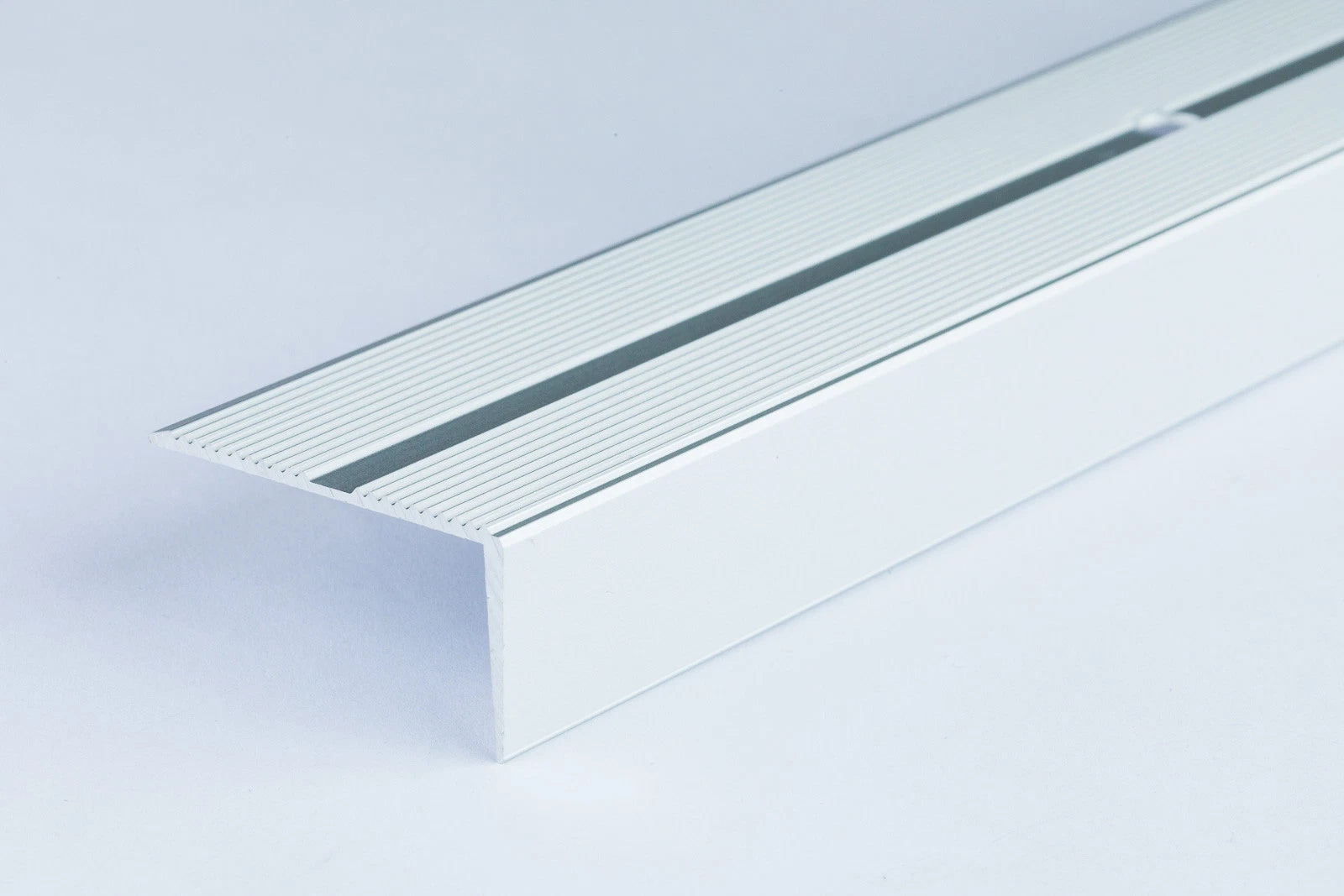 Stair Nosing Anodised Aluminium Anti Non Slip Edge 40mm x 20mm - 2M (78.74"),