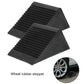 2x Heavy Duty Solid Rubber Wheel Chocks Tire Stoppers For Truck RV Trailer Car
