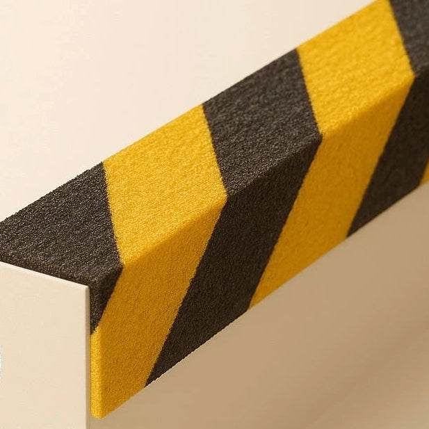 Hazard GRP Stair Nosings Heavy-Duty Anti-Slip Safety Tread Step Edge Protection