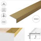 2.7m ALUMINIUM ANTI NON SLIP STAIR EDGE NOSING - STEP EDGING TRIM- 40 x 20mm