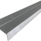 Aluminium Anti-Slip Stair Nosing Heavy Duty Step Edge Trim Grey 85x32mm –3.22m