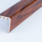 STAIR NOSING EDGE UPVC WOOD EFFECT -TRIM- EDGING NOSING 30x30 - 1.80 METER