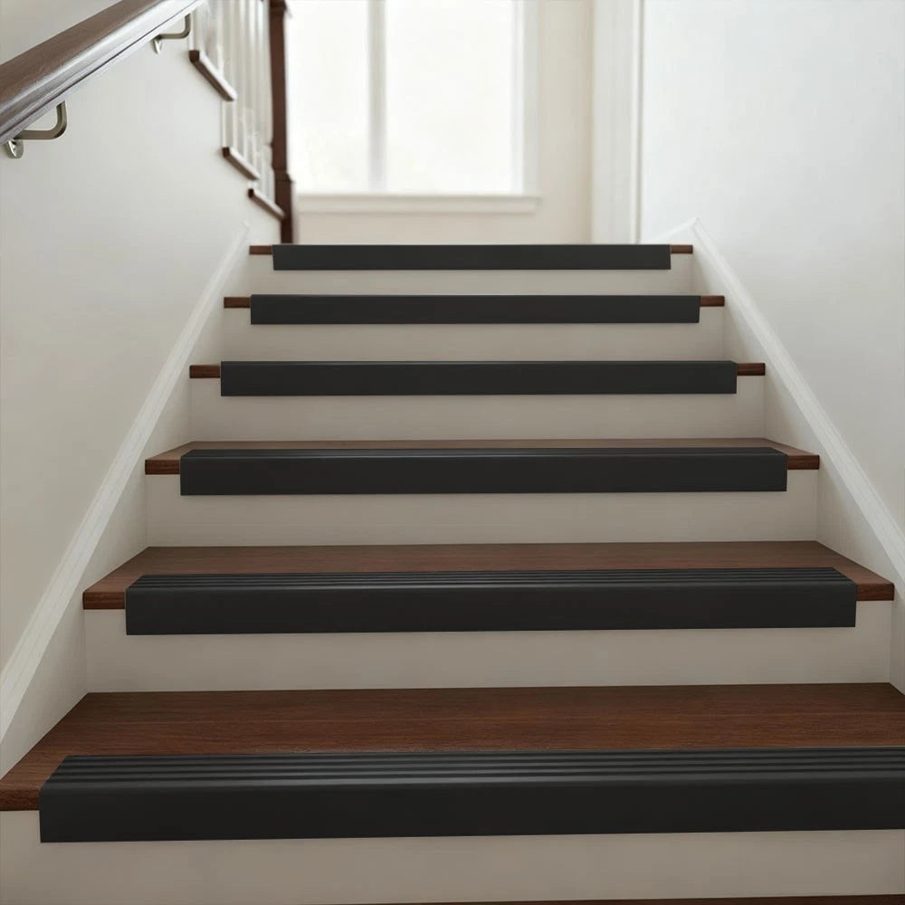 1/3/6/12M Rubber Stair Nosing Edge Self Adhesive Trim Anti Slip Angle Edging