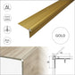 LVT 5mm Stair Nosing Aluminium Outer Corner Vinyl Flooring Edge Profile C29 Trim
