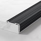 Aluminium Stair Nosing Edge Trim Step Nose Edging Nosings Carpet Black 900x43x29