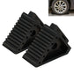 2pcs Rubber Wheel Chock Heavy Duty Blocks for Vehicles, Cars, Caravan, Trailer