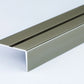 Stair Nosing Anodised Aluminium Anti Non Slip Edge 40mm x 20mm - 2M (78.74"),