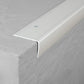 2.7m ALUMINIUM STAIR NODING STEP EDGE NOSING TRIM FOR LAMINATE, WOOD.41x26.6mm