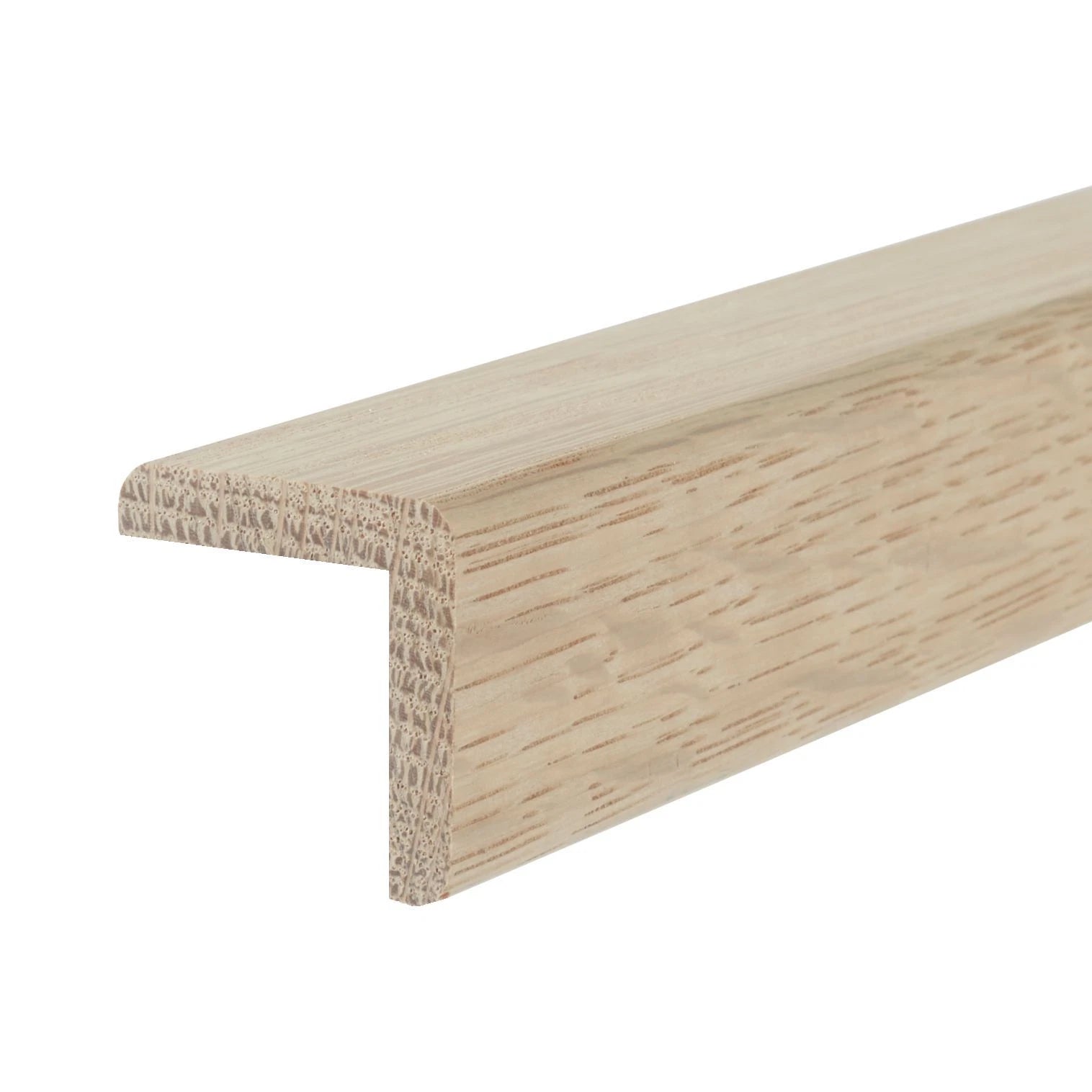 Solid Oak Nosing | Stair Tread L-Nose | 20mm x 20mm | Corner Angle Bead | 0.9m