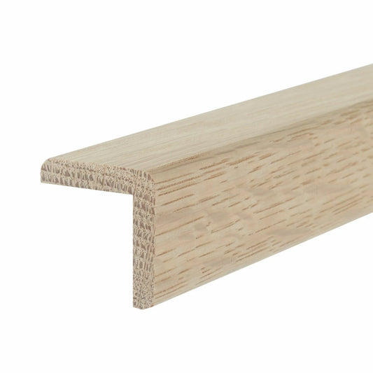Solid Oak Cushion Corner L Bead I 0.9m I Edge Nosing I 20/25/30/40/45mm