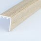 STAIR NOSING EDGE UPVC WOOD EFFECT -TRIM- EDGING NOSING 25x25 - 1.80 METRES