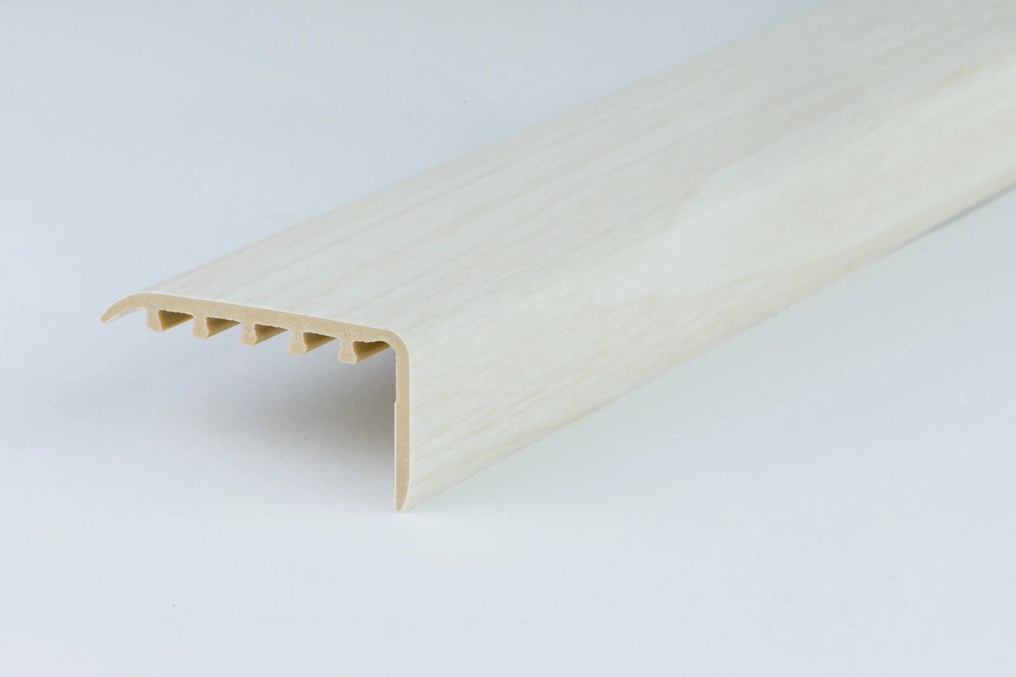 STAIR NOSING EDGE UPVC WOOD EFFECT -TRIM- EDGING NOSING 45 x 22mm - 900 mm
