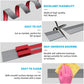 Stair Anti Slip Nosing, Self Adhesive Flexible Rubber Angle Edging Strip 4924-3