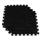 Heavy Duty Rubber Gym Mats Garage Flooring Tiles Commercial Interlocking 4pcs