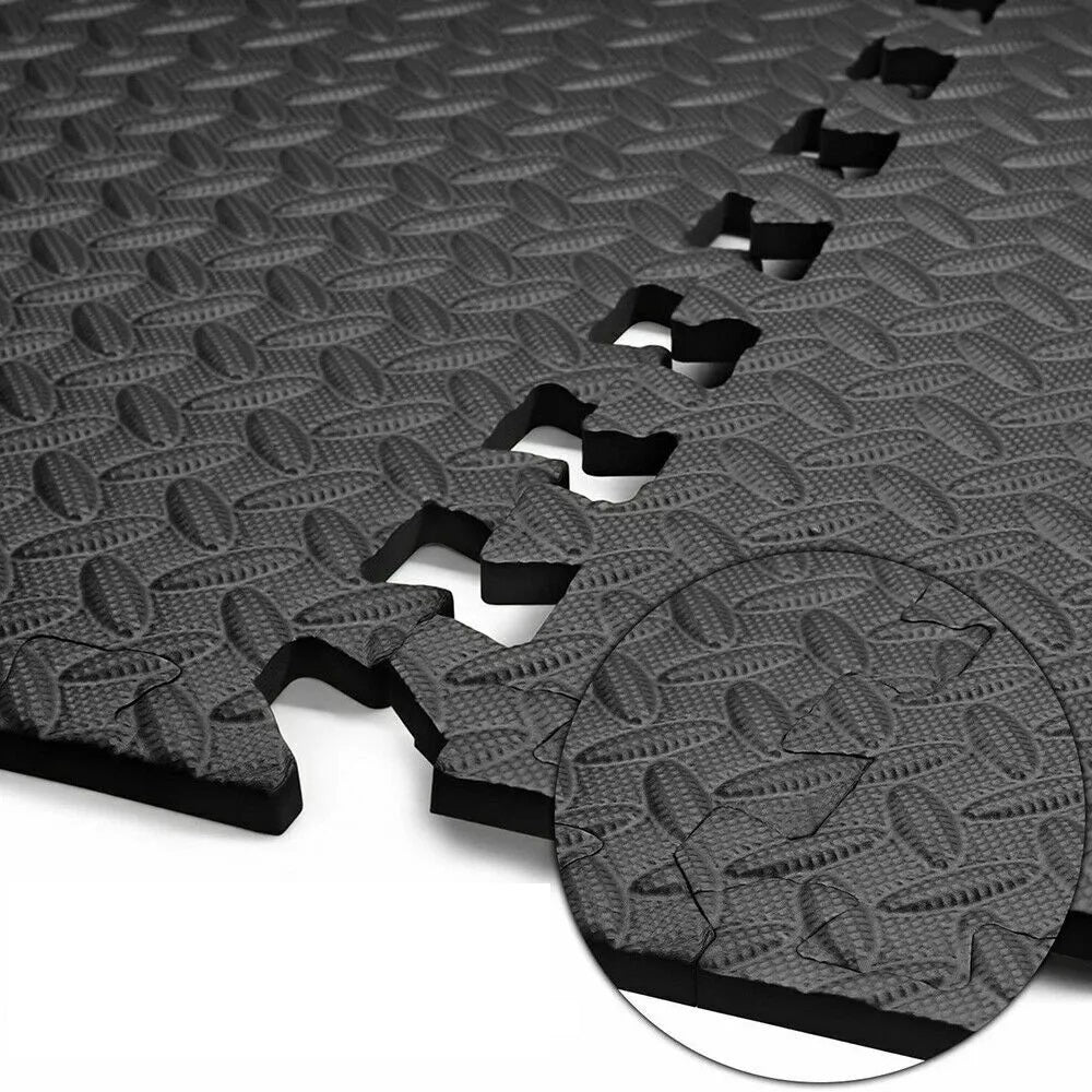 EVA Interlocking Soft Foam Gym Flooring Mat | Yoga Tiles