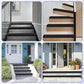 Self Adhesive Stair Nosing Rubber PVC Non-Slip Step Edge Trim Bullnose Strip 4mm