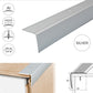ALUMINIUM ANTI NON SLIP STAIR EDGE NOSING 35x 35mm EDGING STEP TRIM 2.7m -A41