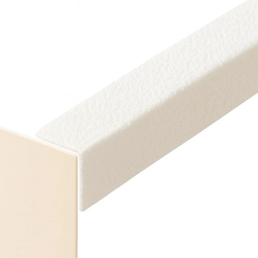 GRP Stair Tread Nosings - Non-Slip Step Edge Heavy-Duty step protection - White