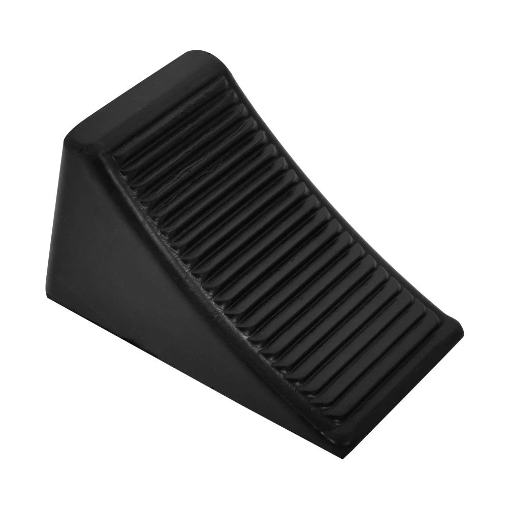 Durable Rubber Wheel Chock for Car and Motorcycle Trailer Accessories