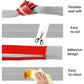 Self Adhesive Stair Nosing Rubber PVC Non-Slip Step Edge Trim Bullnose Strip 4mm