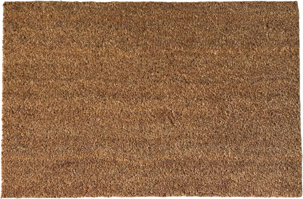 Heavy Duty Natural Coir Door Mat Entrance Floor Mat Lobby Reception Matting UK
