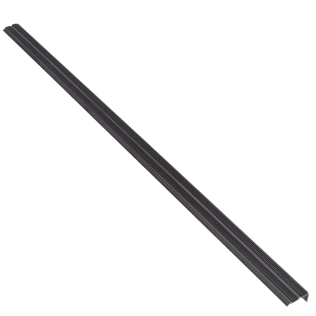 900mm Aluminium Anti Slip Stair Nosing Edge Trim Carpet Laminate Black Silver