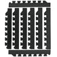 Heavy Duty Rubber Gym Mats Garage Flooring Tiles Commercial Interlocking 4pcs