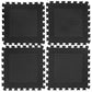 Heavy Duty Rubber Gym Mats Garage Flooring Tiles Commercial Interlocking 4pcs