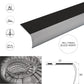 3.22m Anti Slip Bullnose Stair Nosings Step Nosing Edge Profile 57x 40mm