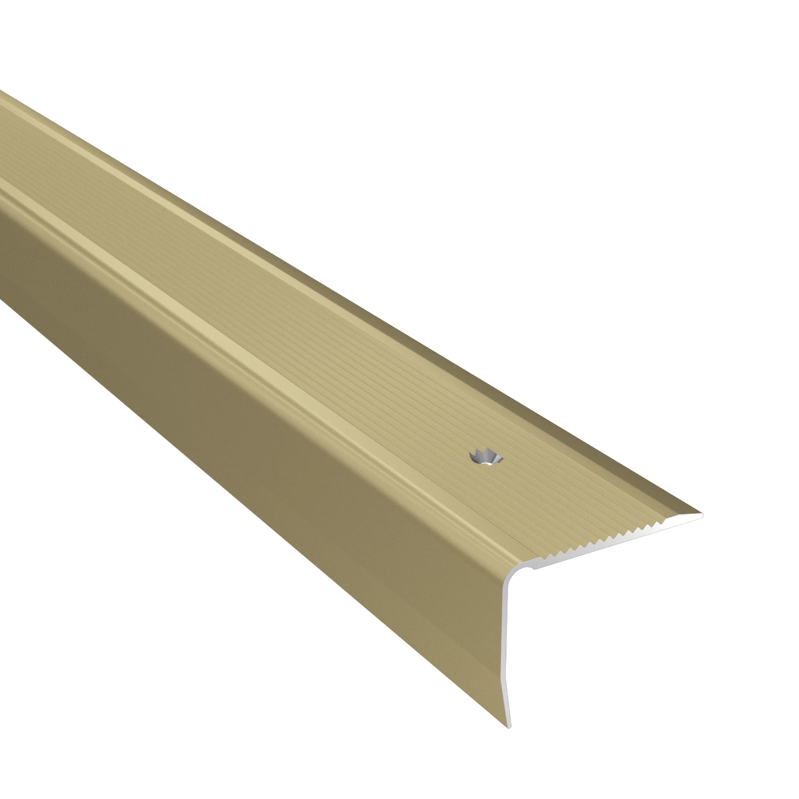 Aluminium Stair Nosing Anodised Edge Trim Step Nose Edging 2.40 m / 94.49in long