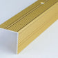 ANODISED ALUMINIUM STAIR NOSING ANTI NON SLIP EDGE -TRIM- 30x30 mm - 0.9M