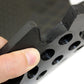 Heavy Duty Rubber Gym Mats Garage Flooring Tiles Commercial Interlocking 4pcs