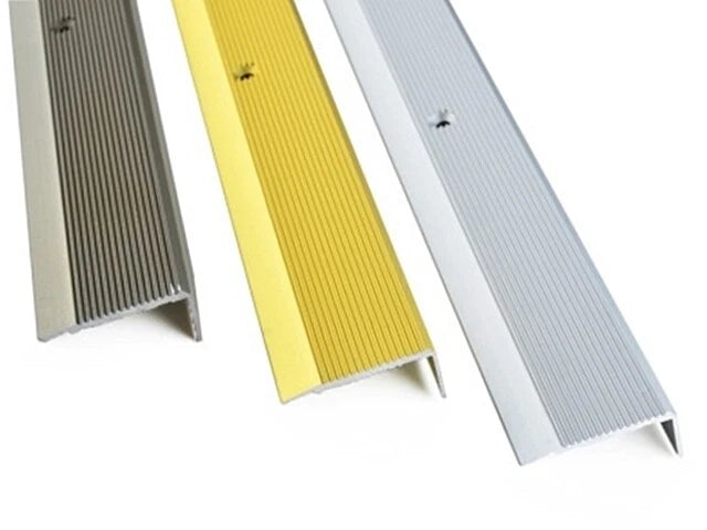 Anodised Aluminium Stair Nosing Edge Trim Step Nose Edging Nosings 35x15mm 0,9M