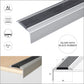 SELF ADHESIVE ANODISED ALUMINIUM RUBBER STAIR EDGE NOSING EDGEING TRIM A38