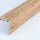 STAIR NOSING EDGE UPVC WOOD EFFECT -TRIM- EDGING NOSING 30 x 30mm x 900 mm
