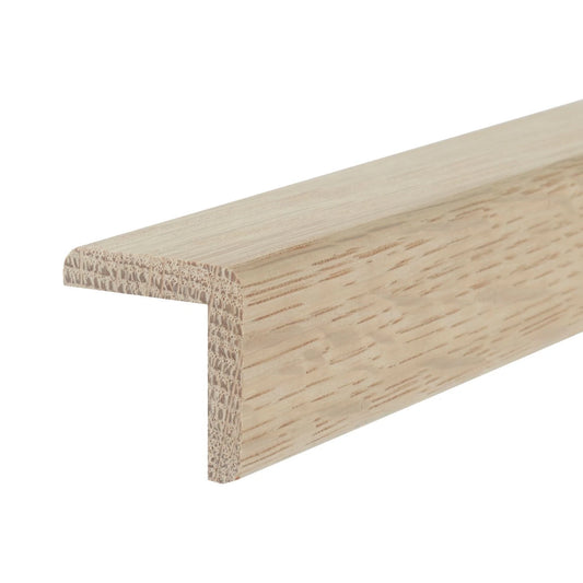 Solid Oak Nosing | Stair Tread L-Nose | 25mm x 25mm | Corner Angle Bead | 0.9m