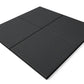 Rubber Gym Home Garage Floor Mat Tiles Flooring Heavy Duty 15mm Thick Black