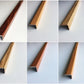 STAIR NOSING EDGE UPVC WOOD EFFECT -TRIM- EDGING NOSING 30 x 30mm x 900 mm