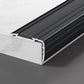 Aluminium Stair Nosing Edge Trim Step Nose Edging Nosings Carpet Black 900x43x29