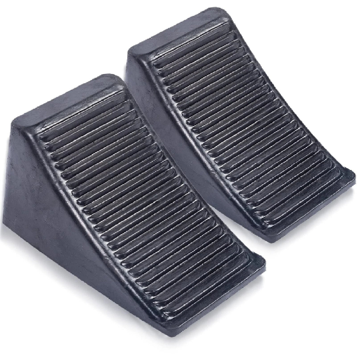 Tebery Solid Rubber Heavy Duty Wheel Chock by