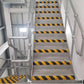 Heavy Duty GRP Stair Nosing 55mm x 55mm Anti Slip Yellow Hazard Free Shipping