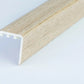 STAIR EDGE NOSING UPVC WOOD EFFECT -TRIM- EDGING NOSING 900mm x 25mm x 25mm