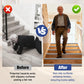 Stair anti Slip Nosing Vinyl Self-Adhesive Stair Treads Edge Trim 3 Meter Flexib