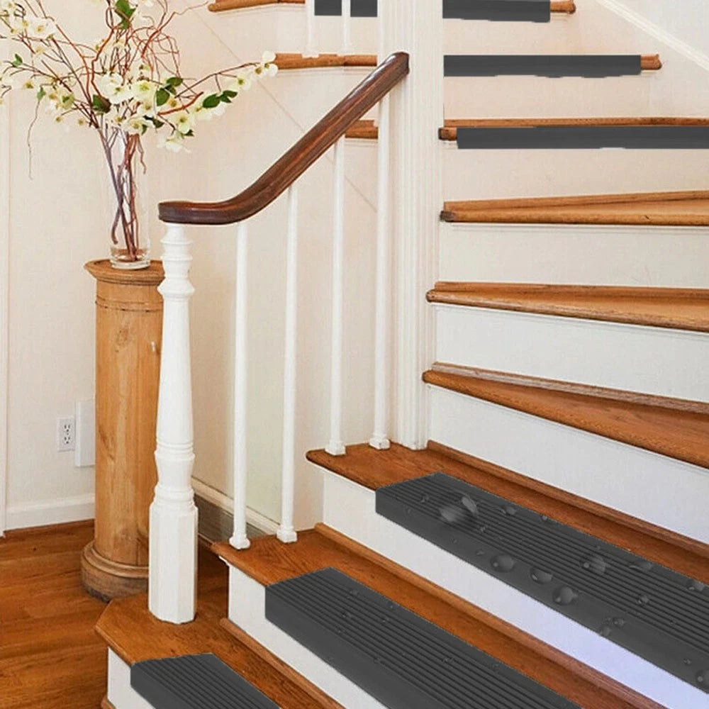 2 Metre PVC Stair Nosing Anti-Slip Edge Trim Protector Step Cover Self-Adhesive