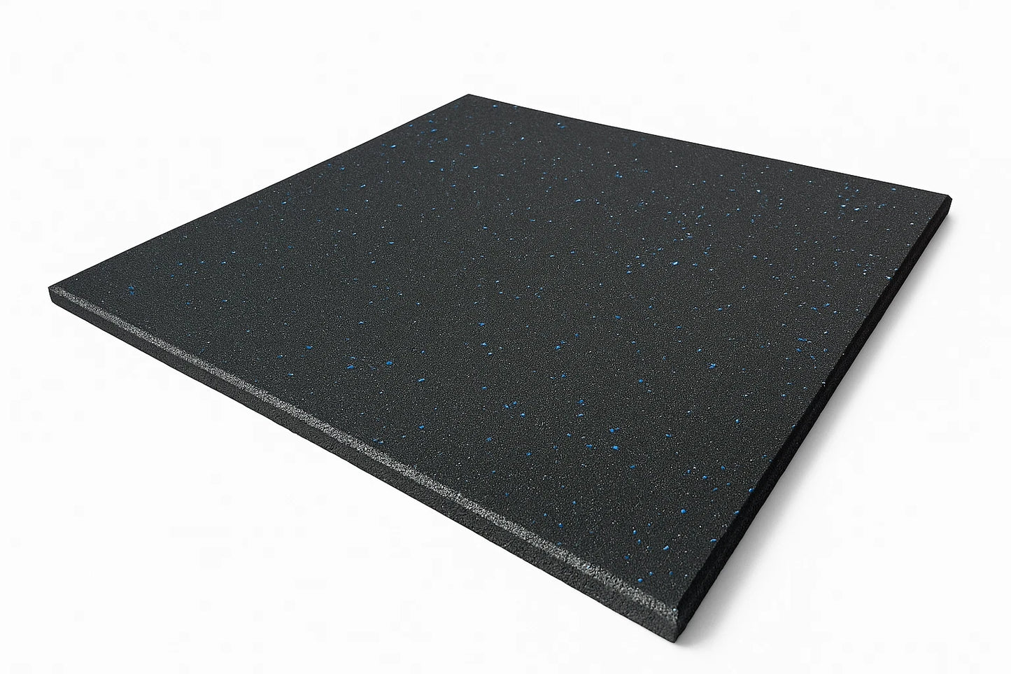 Rubber Gym Home Garage Floor Mat Tiles Flooring Heavy Duty 15mm Thick Black