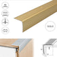 ALUMINIUM ANTI NON SLIP STAIR EDGE NOSING 35x 35mm EDGING STEP TRIM 2.7m -A41