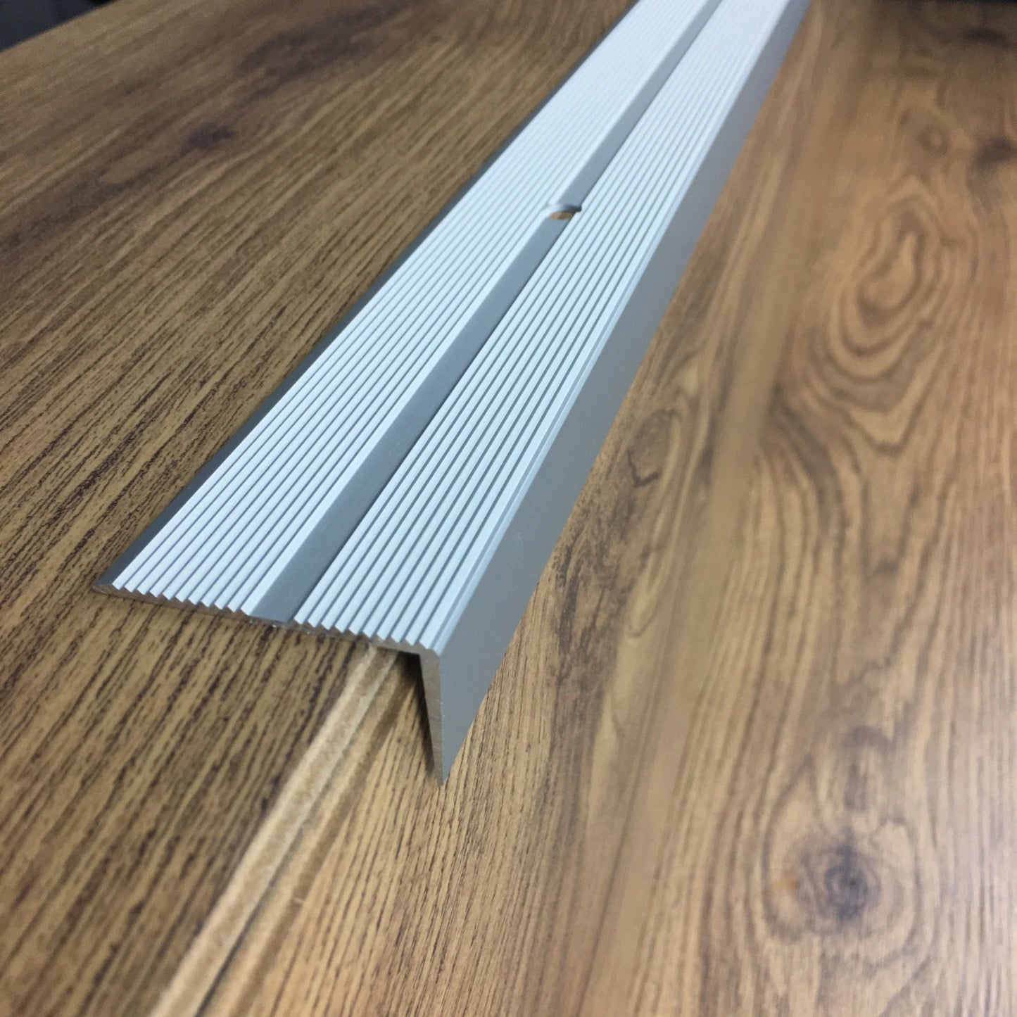 Stair Nosing Anodised Aluminium Anti Non Slip Edge 40mm x 20mm - 2M (78.74"),