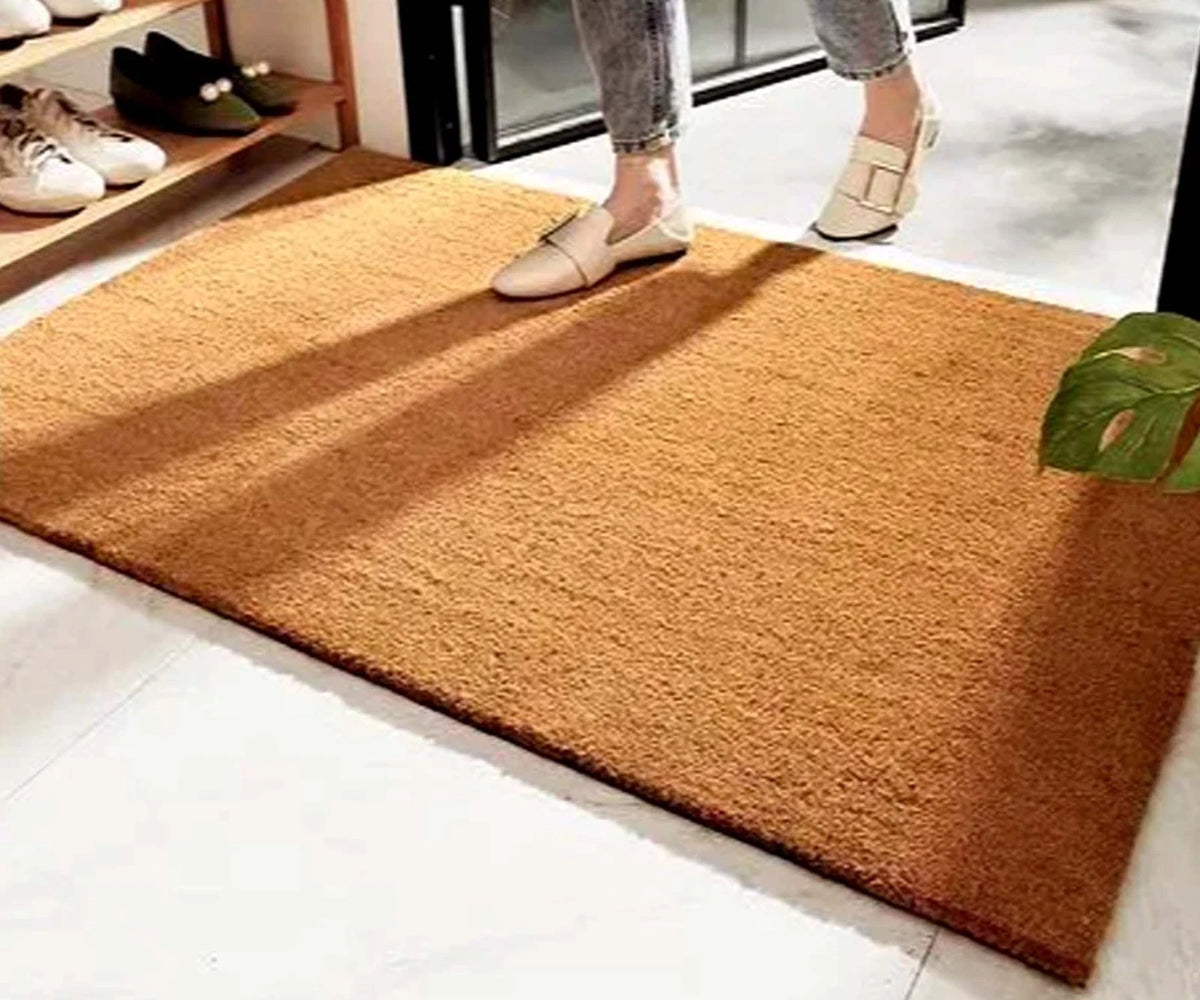 Heavy Duty Natural Coir Mat Entrance Door Mat Foyer Lobby Reception Mats Matting